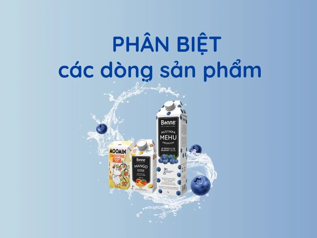 PHÂN BIỆT JUICE, NECTAR, PUREE, SMOOTHIE